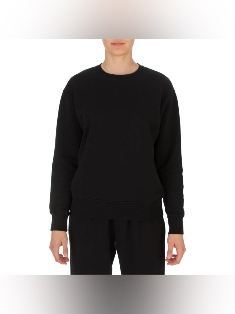 NWT Colorful Standard Black Sweatshirt, size L